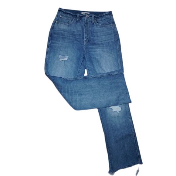 Madewell Demi Boot Crop Jeans, Size 28 - Picture 5 of 7